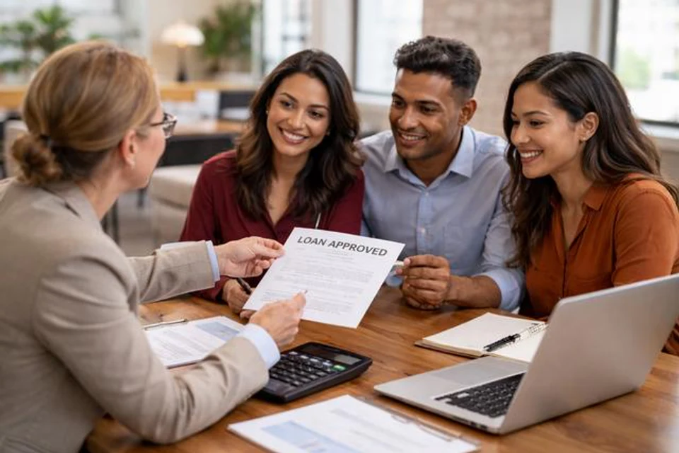 Customers receiving an approved loan decision.